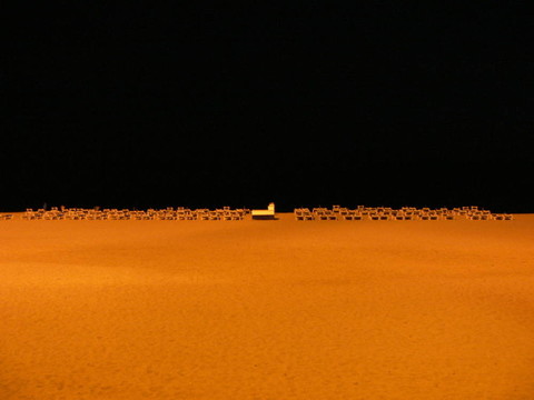 海灘的夜晚