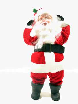 Santa擺姿勢(shì)