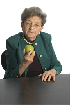 高級女人與蘋果