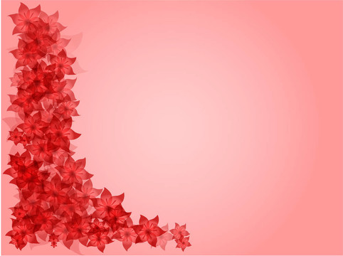 紅色的花