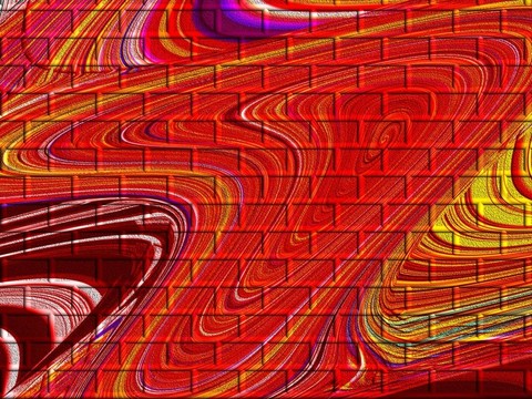 紅色的圖案