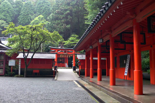 日本寺廟內(nèi)