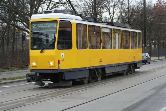 黃色的城市列車