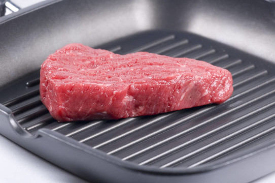 在grillpan牛排