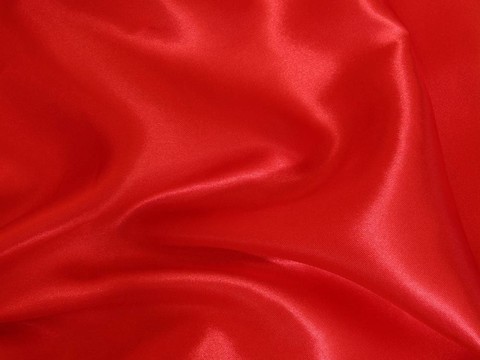 紅色緞
