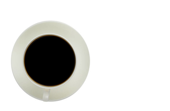 黑咖啡杯