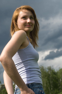 美女