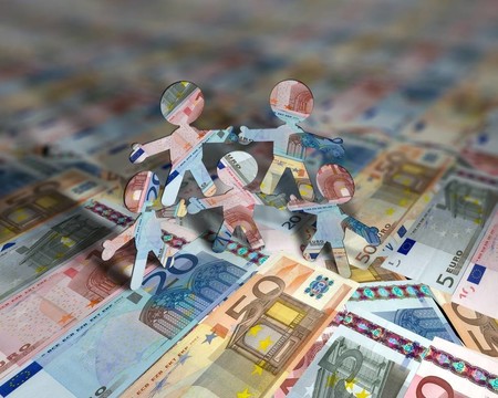2歐元的雜技演員