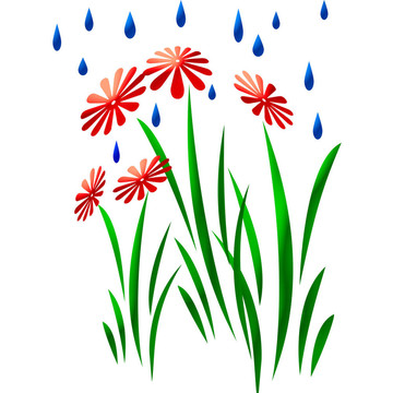 雨中花園藝術(shù)