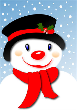 微笑的雪人