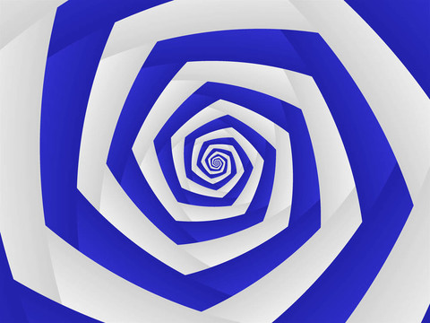 藍(lán)色和White Swirl
