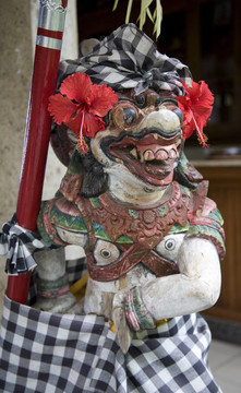 巴厘雕像