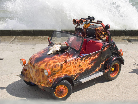 小型古代汽車