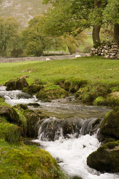 在約克郡山谷的Malham