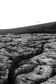 在約克郡山谷的Malham