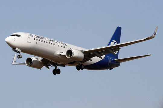 江西航空 飛機降落