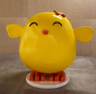雞年 可愛(ài)雞仔雕塑