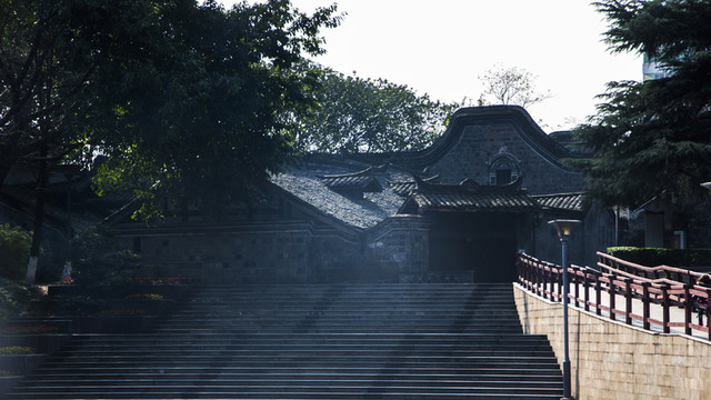 清代古建筑冠英街