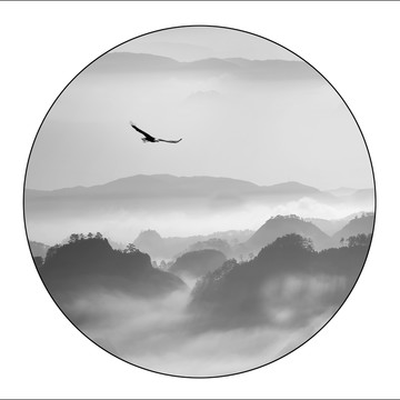 水墨山水 寫(xiě)意中國(guó)風(fēng) 未分層