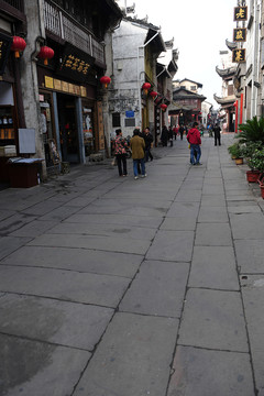 安徽屯溪老街 石板路