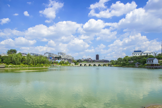 碧水藍天 青州風光