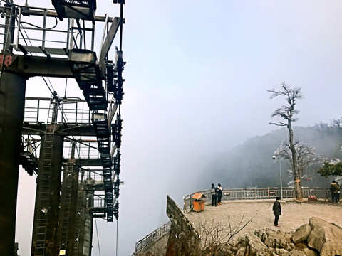 張家界 天門山 著名景點 旅游