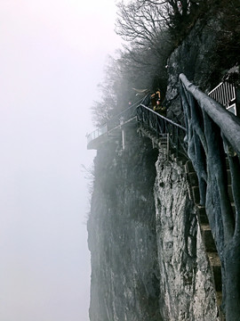 張家界 天門山 著名景點 旅游