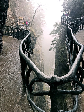 張家界 天門山 著名景點 旅游