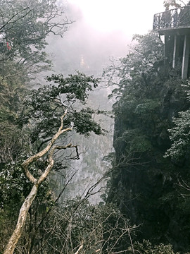張家界 天門山 著名景點 旅游