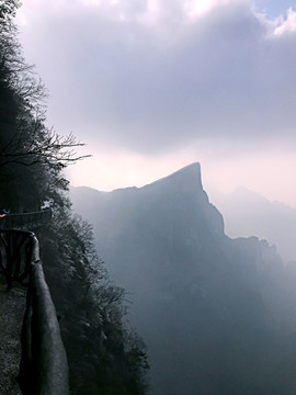 張家界 天門山 著名景點 旅游
