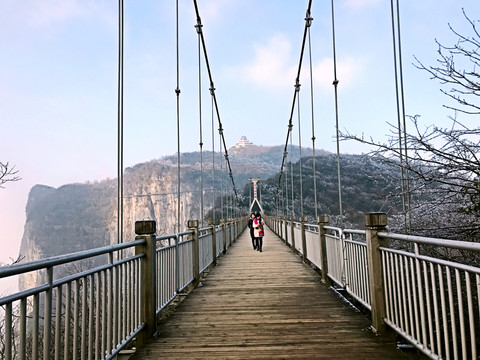 張家界 天門山 著名景點 旅游