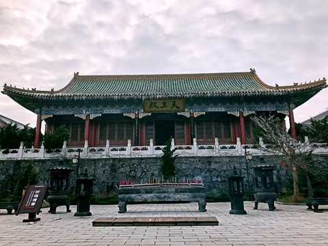 張家界 天門寺 寺廟 天門山
