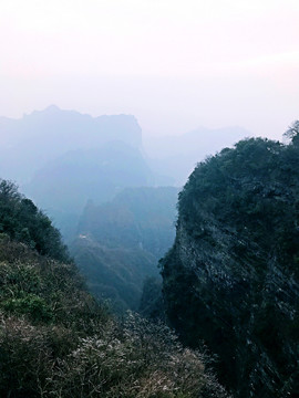 張家界 天門山 著名景點 旅游