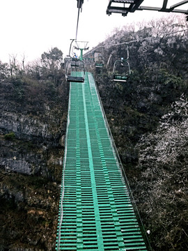 張家界 天門山 索道 著名景點