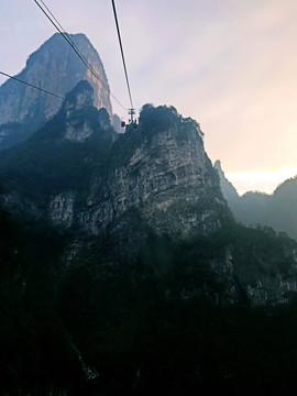 張家界 天門山 索道 著名景點(diǎn)