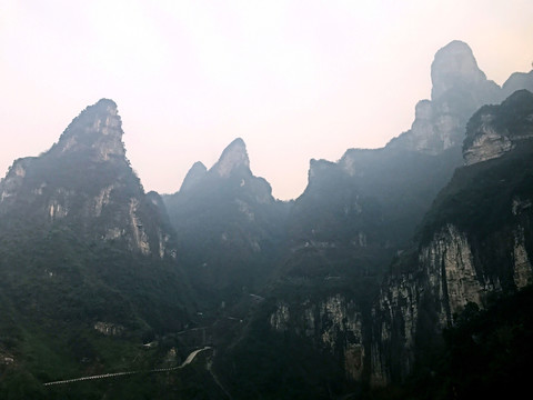 張家界 天門(mén)山 著名景點(diǎn) 旅游