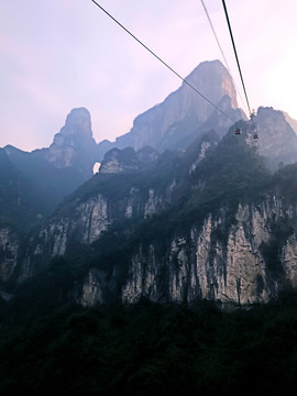 張家界 天門山 索道 著名景點(diǎn)