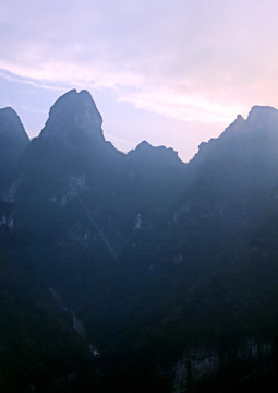 張家界 天門山 著名景點 旅游
