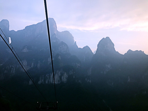 張家界 天門山 索道 著名景點(diǎn)