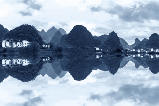 水墨山水