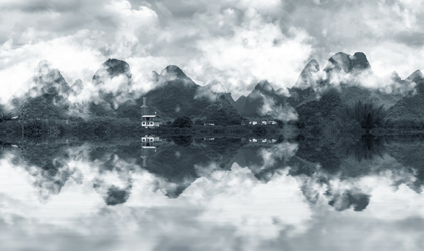 水墨山水