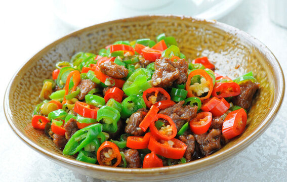 家常炒牛肉