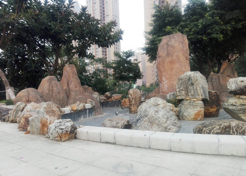 假山人造景觀