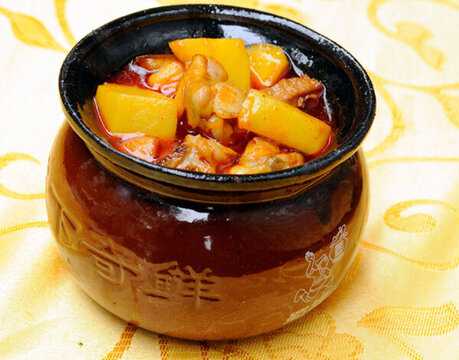 土豆燒排骨