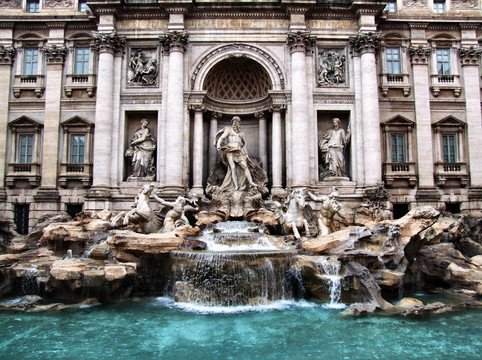 Fontanna di Trevi（特萊維噴泉）