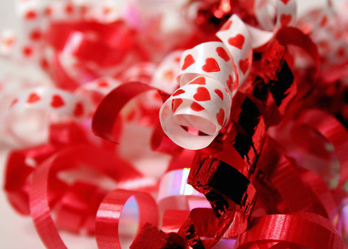 情人節(jié)的絲帶