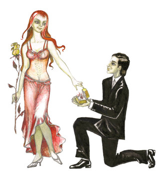婚姻提案的股票說明