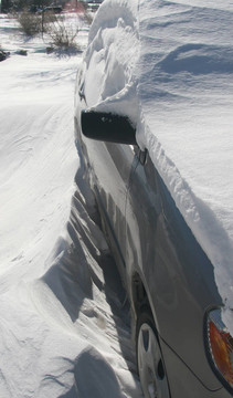 雪堆車