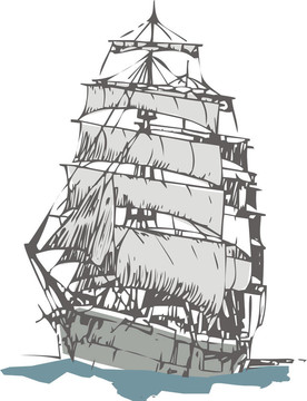 帆船