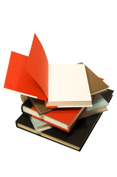 堆書